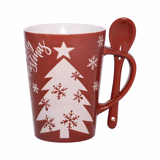 20 Oz glänzende Suppen- und Kaffeetasse aus Keramik – Kaffee-/Teetasse aus Porzellan, Steingut