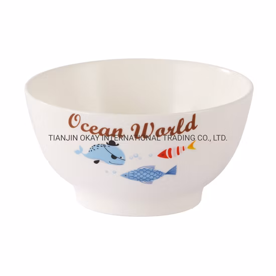 Exclusive Mold Designs Magnesia-Porzellan 4,5-Zoll-Reisschalen