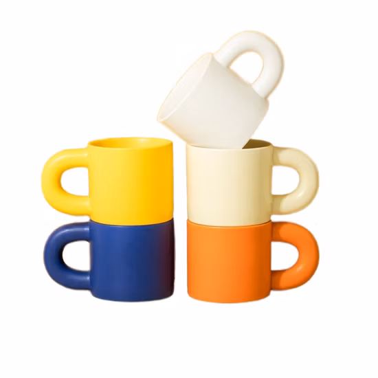 Europäische Keramik-Kaffeetasse, hochwertiges Nachmittagstee-Set, Souvenir-Kaffeetasse