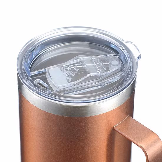 Hochwertiger, isolierter Bierkrug aus Keramik und Edelstahl im Großhandel